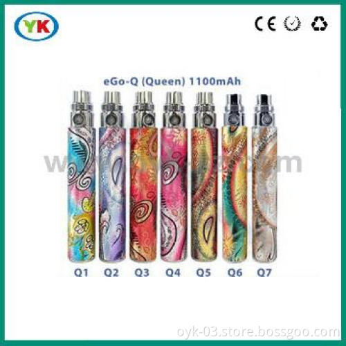 EGO-Q battery with 650/900/1100mah